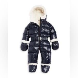 SAM.
Unisex Blizzard Faux Shearling Puffer Snowsuit